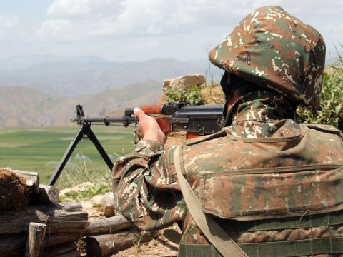 Ordumuzun mövqeləri yenidən atəşə TUTULDU