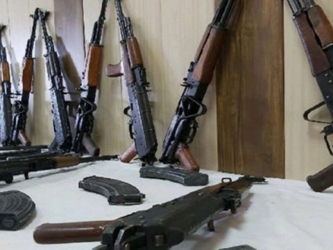 Xankəndidə silah-sursat aşkarlandı