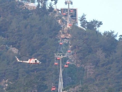 Antalyada kanat qəzası - Ölən və yaralananlar var