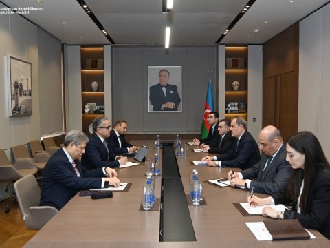 Nazir YUNESKO-nun baş direktor namizədi ilə GÖRÜŞDÜ