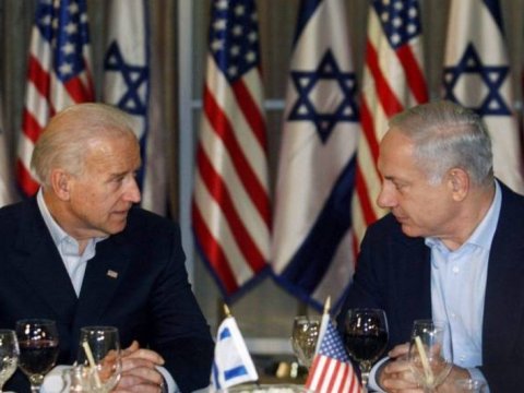 Bayden Netanyahu ilə danışıqlar apardı
