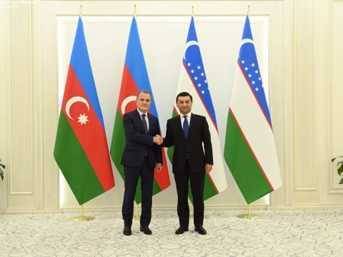 Ceyhun Bayramov özbək həmkarı ilə danışıqlar APARDI 