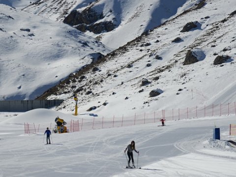 Şahdağda 9 sm qar yağıb - FAKTİKİ HAVA