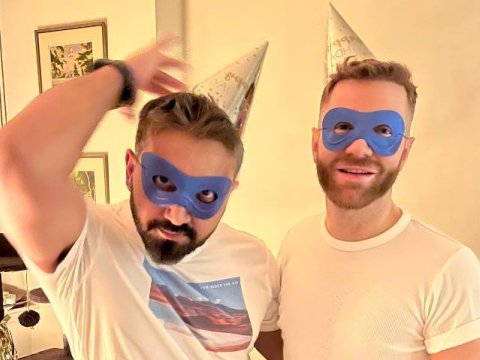 Azərbaycanlı telejurnalist həmcinsi ilə EVLƏNDİ - FOTOLAR