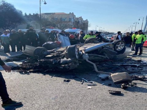 Bu il Bakıda yol qəzalarında 33 nəfər ÖLÜB