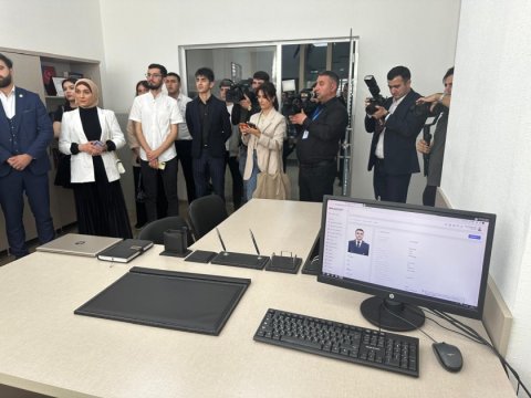 Sumqayıt şəhər prokurorluğunda “Açıq qapı günü” - FOTO