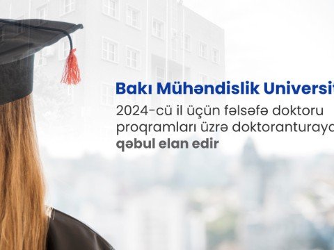 BMU 10 istiqamət üzrə doktoranturaya qəbul ELAN EDİR