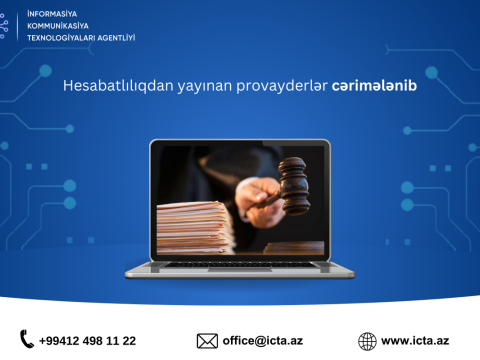 Hesabatlılıqdan yayınan provayderlər cərimələndi