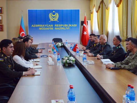 Azərbaycanla Türkiyə arasında hərbi informasiya sahəsində təcrübə mübadiləsi aparıldı