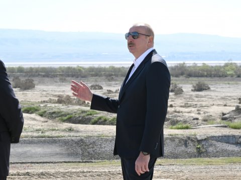 Xəzərin suyunun duzsuzlaşdırılması layihəsi üzərində iş aparılır
