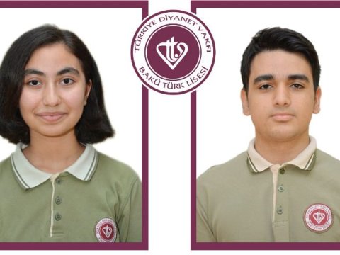 Bakı Türk Liseyinin 300 bal toplayan şagirdləri - FOTO