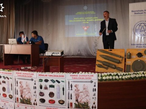 Azad edilmiş ərazilərə köçürüləcək fermerlər üçün təlim - FOTO