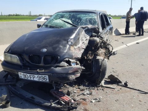 Bərdə-Ağdam avtomobil yolunda ağır qəza - 1 nəfər öldü