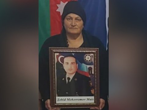 Şəhid anası vəfat etdi - FOTO