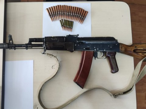 Cəlilabadda avtomat və ov tüfəngləri polisə təhvil verildi