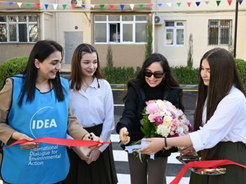Leyla Əliyevanın iştirakı ilə növbəti abad həyətlər sakinlərin istifadəsinə verildi - FOTO