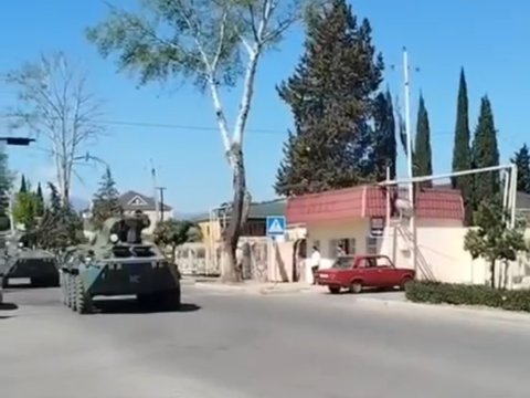 Sülhməramlılar Azərbaycanı tərk etdi - VİDEO