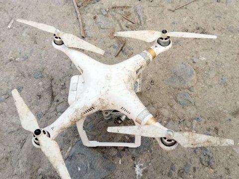 Ermənilər Tovuzda təxribat törətdi: Kvadrakopter ələ keçirildi - FOTO