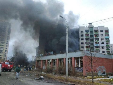 Çerniqova raket hücumu nəticəsində 4 nəfər həlak olub