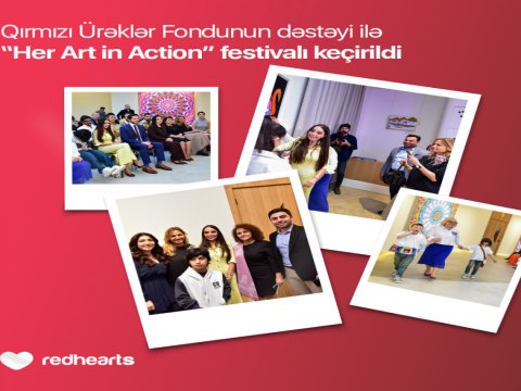 “Her action in Art” festivalı: İncəsənətdə qadın toxunuşlarının vurğulandığı ay