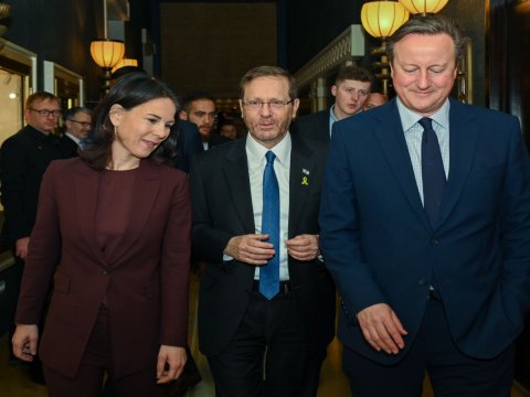 Almaniya və Britaniya XİN rəhbərləri İsraildədir