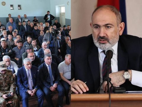 Paşinyan Azərbaycanla sərhəddəki ermənilərə nələr dedi? - TƏFƏRRÜAT