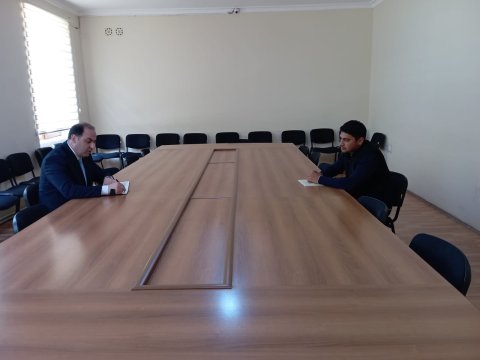 Goranboy İcra Hakimiyyətində vətəndaşların müraciətləri dinlənildi - FOTO