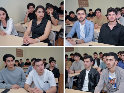 Polşalı professorlar BMU tələbələrinə mühazirə oxuyublar