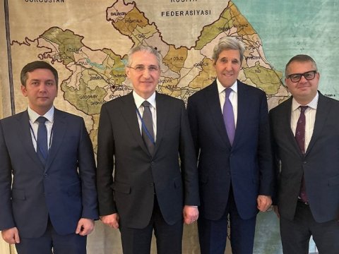 Muxtar Babayev Con Kerri ilə COP29-u müzakirə etdi 