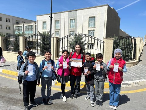 Keçmiş məcburi köçkünlərə mina təhlükəsinə dair təlim keçirilib - FOTO