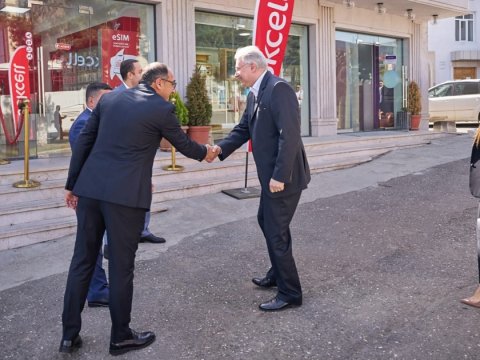 “Bakcell”in baş icraçı direktoru Xankəndidə jurnalistlərlə görüşdü