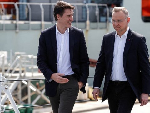 Kanada və Polşa liderləri Ukraynaya yardımı müzakirə etdilər