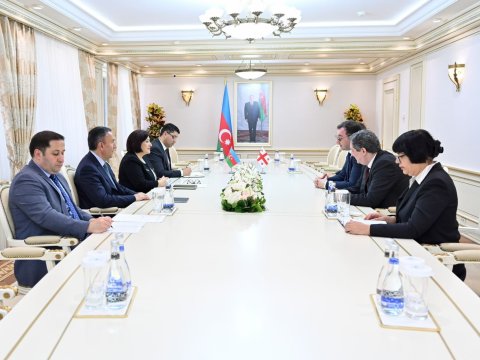 Azərbaycan-Gürcüstan əlaqələri müzakirə olundu - FOTO