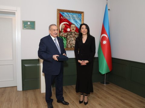 Eldar Quliyev Ombudsmanın yubiley medalı ilə təltif olunub - FOTOLAR