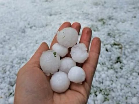 Rayonlarda şimşək çaxıb, dolu yağıb - Faktiki hava