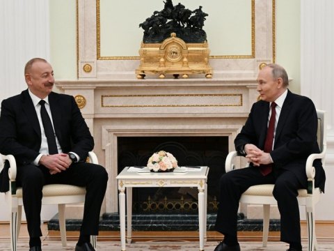 Azərbaycan və Rusiya prezidentləri birgə nahar ediblər