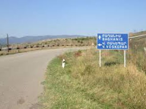 Ermənistan DİN Bağanis-Voskepar yolunu bağladı - SƏBƏB