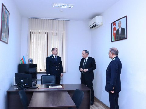 Kamran Əliyev Sabunçuda vətəndaşları qəbul edib