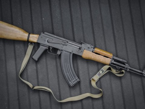 Xankəndidə avtomat, qumbaraatan və qumbaralar tapıldı