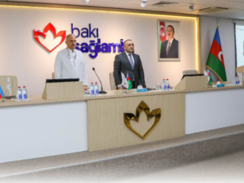 Bakı Sağlamlıq Mərkəzində Zərifə Əliyevaya həsr olunmuş tədbir keçirildi - FOTOLAR