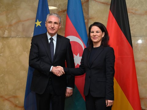 Muxtar Babayev alman nazirlə COP29-u müzakirə etdi 