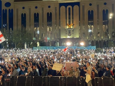 Gürcüstan müxalifəti mitinq elan etdi