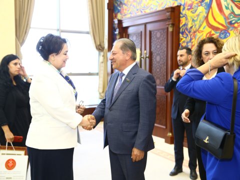 Türk dünyasının deputatları Xankəndi və Şuşaya gedir - FOTOLAR