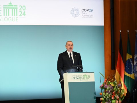 Azərbaycan Prezidenti: Bizim yaşıl gündəliyimiz COP-dan əvvəl də inkişaf edirdi