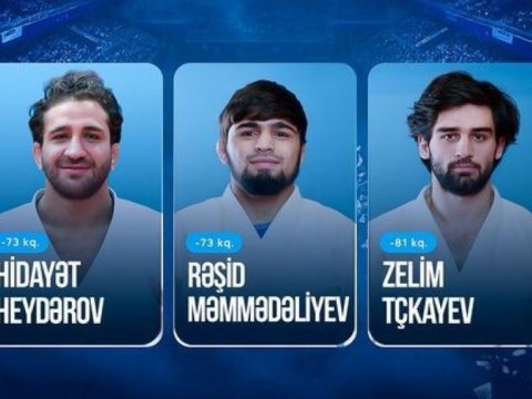 Cüdoçularımız Avropa çempionatında yarımfinala yüksəldi
