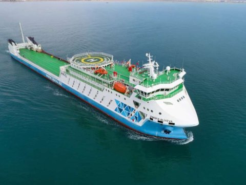 “Zərifə Əliyeva” gəmisi ilə daşınan yükün həcmi açıqlandı