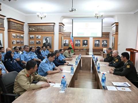 Müdafiə Universitetində Pakistan nümayəndələri ilə GÖRÜŞ 