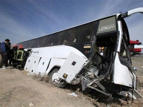 İrana məxsus avtobus Ermənistanda qəzaya düşdü - 5 ölü