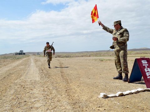 Orduda hərbiləşdirilmiş kross birinciliyi