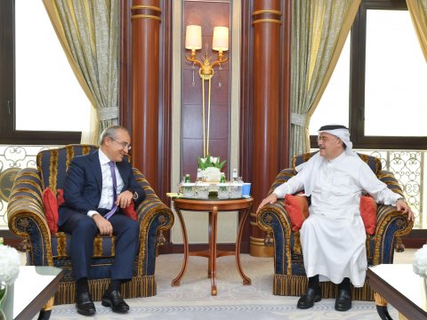 Mikayıl Cabbarov “Saudi Aramco” prezidenti ilə GÖRÜŞDÜ
